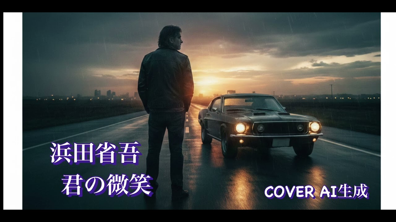 浜田省吾　君の微笑　　AI COVER 