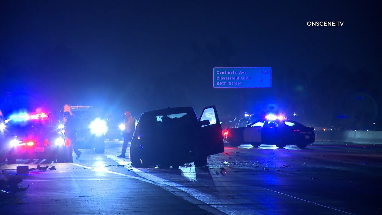 Fatal Rollover Crash Shuts Down 10 Freeway in West LA