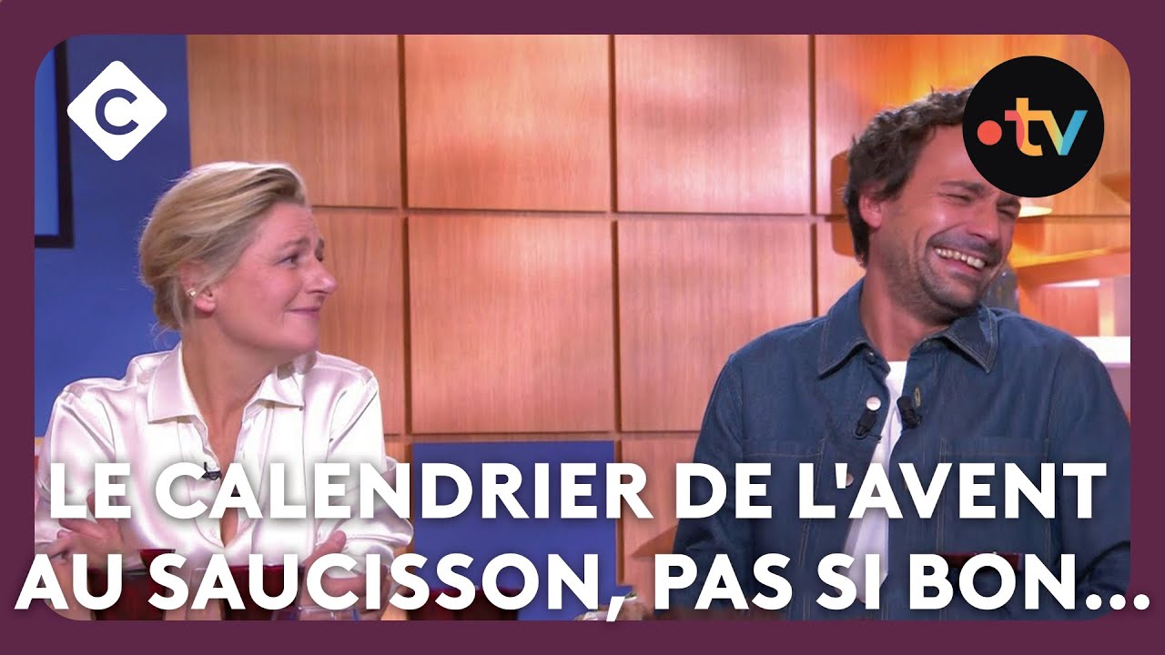 Le calendrier de l'avent au saucisson, pas si bon… - ABC de Bertrand Chameroy - C à Vous