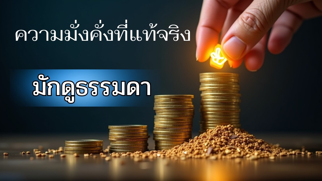 ความมั่งคั่งที่แท้จริง มักดูธรรมดา