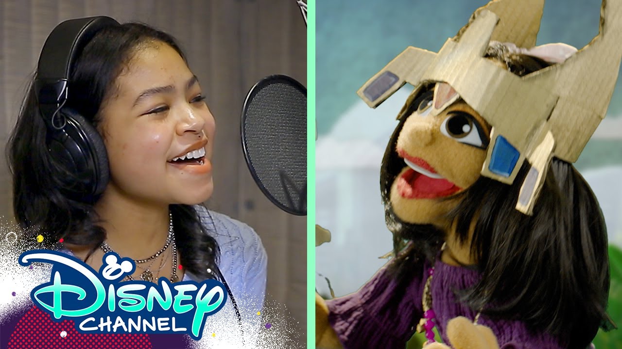 Behind the Scenes of Raven Puppet Special | Far From Raven's Home | Disney Channel