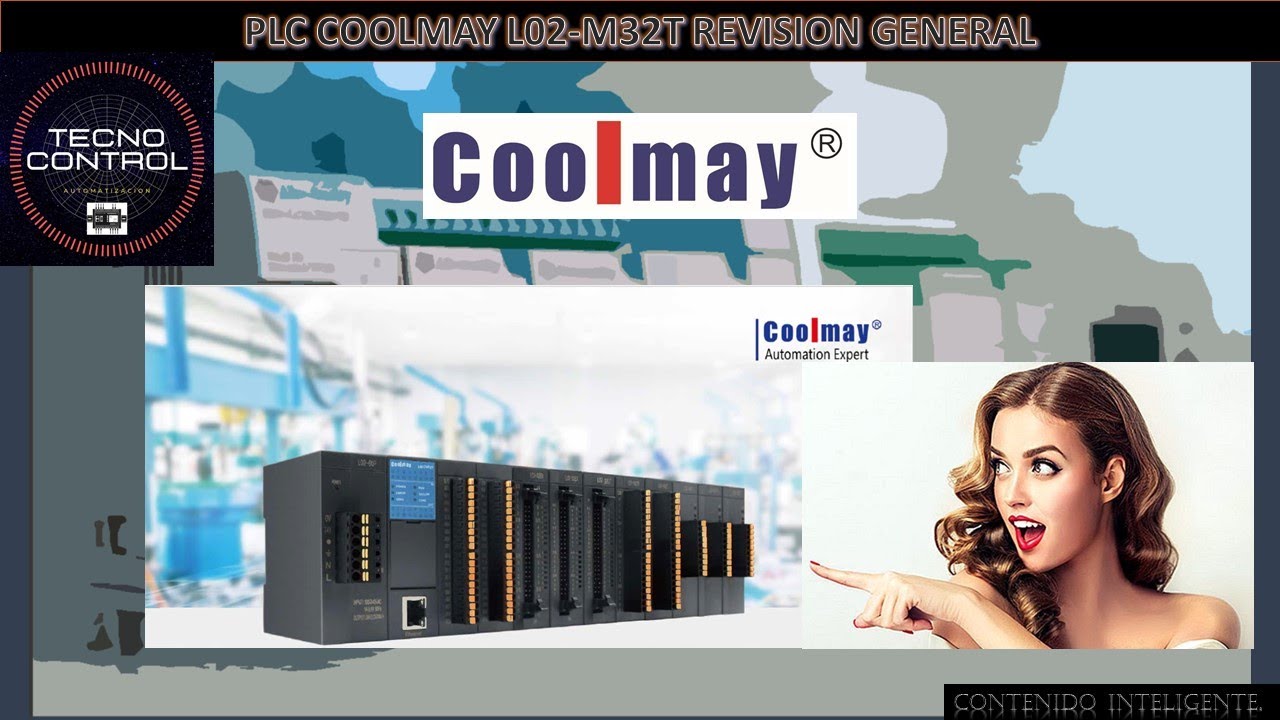 PARTE 1 - PLC COOLMAY L02-M32T REVISION GENERAL
