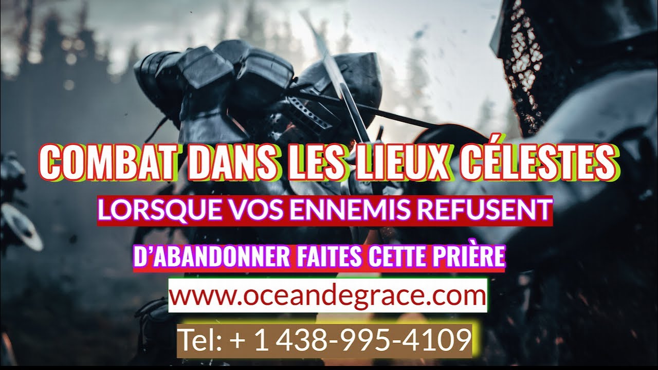 LORSQUE Vos ENNEMIS REFUSENT D’ABANDONNER FAITES Cette PRIÈRE- Euloge Ekissi