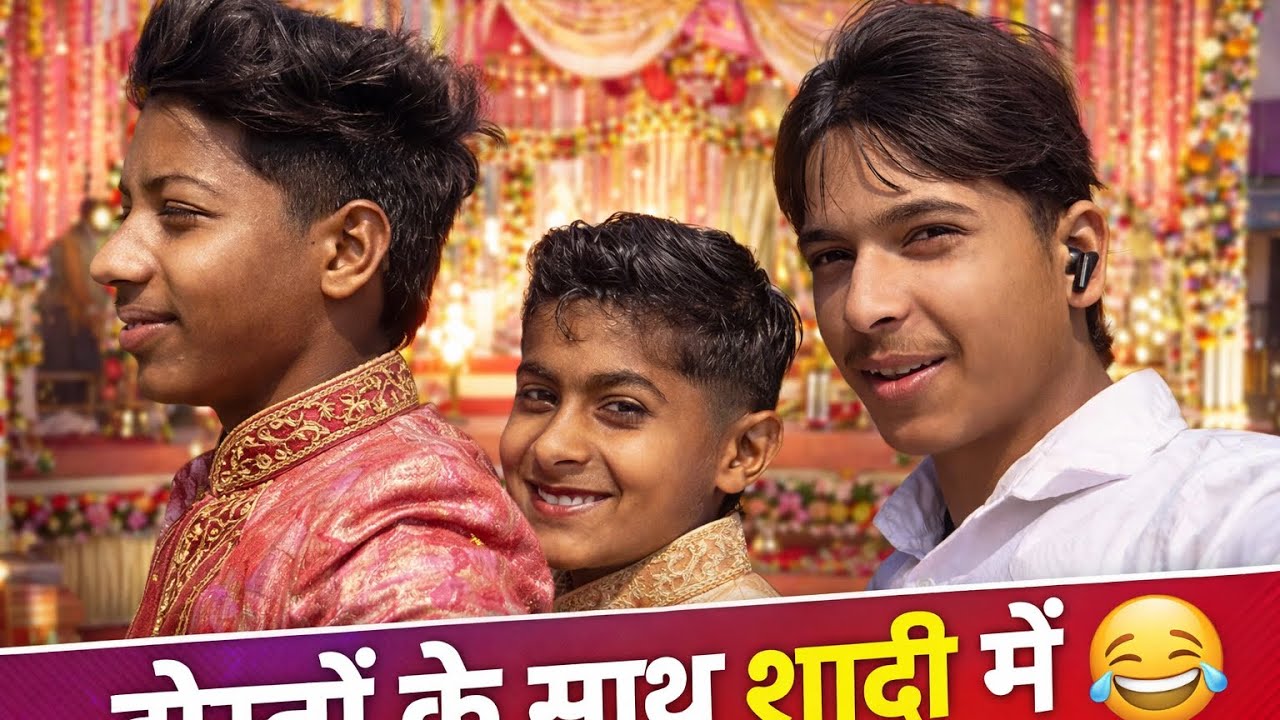 Main Dosto Ke Saath Gaya Shaadi mein ￼