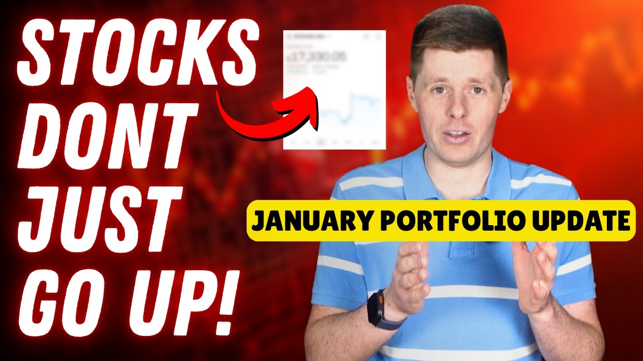 How My £17,321 Portfolio Performed in January 2026 (First Monthly Update)