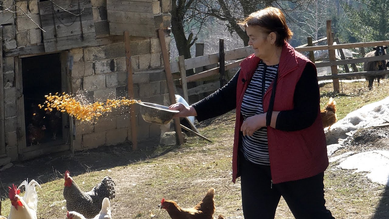 Roza peče rakiju, skuplja drva i šumske plodove
