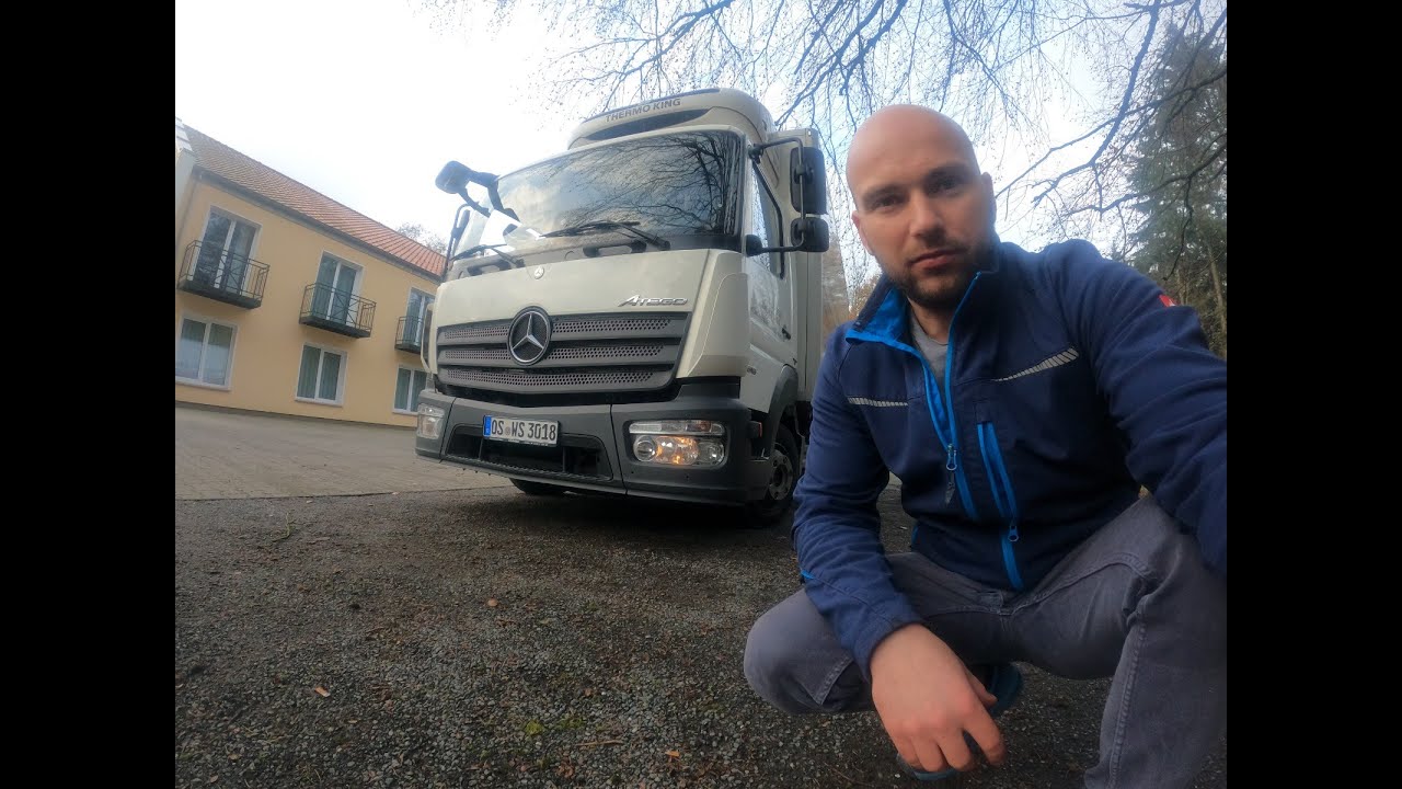 CUM SE LIVREAZA CU CAMIONUL DE 7.5T!? O zi din viata unui sofer de camion Germania
