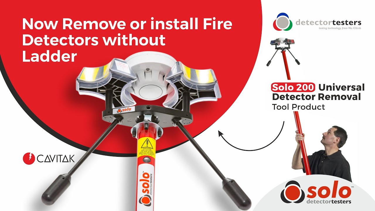 How to remove or replace detectors without hassle with SOLO 200