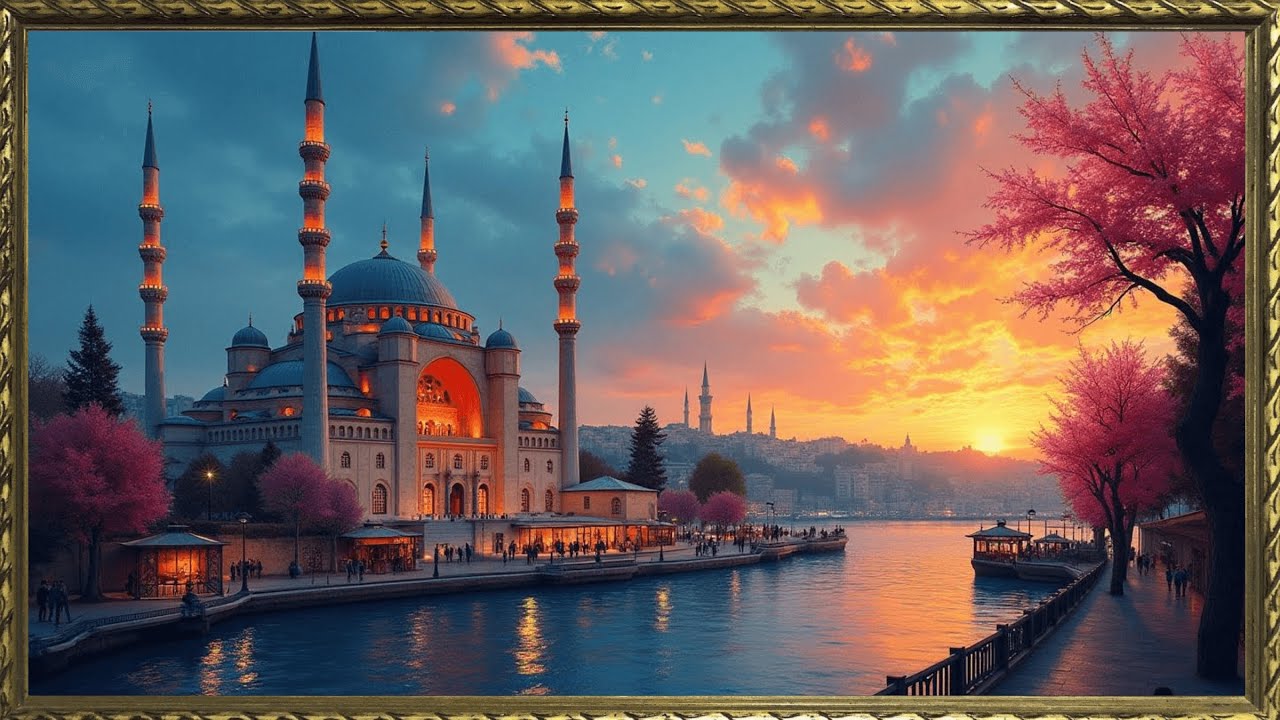 The Art Corner | Framed TV Art No Music | TV Art Background