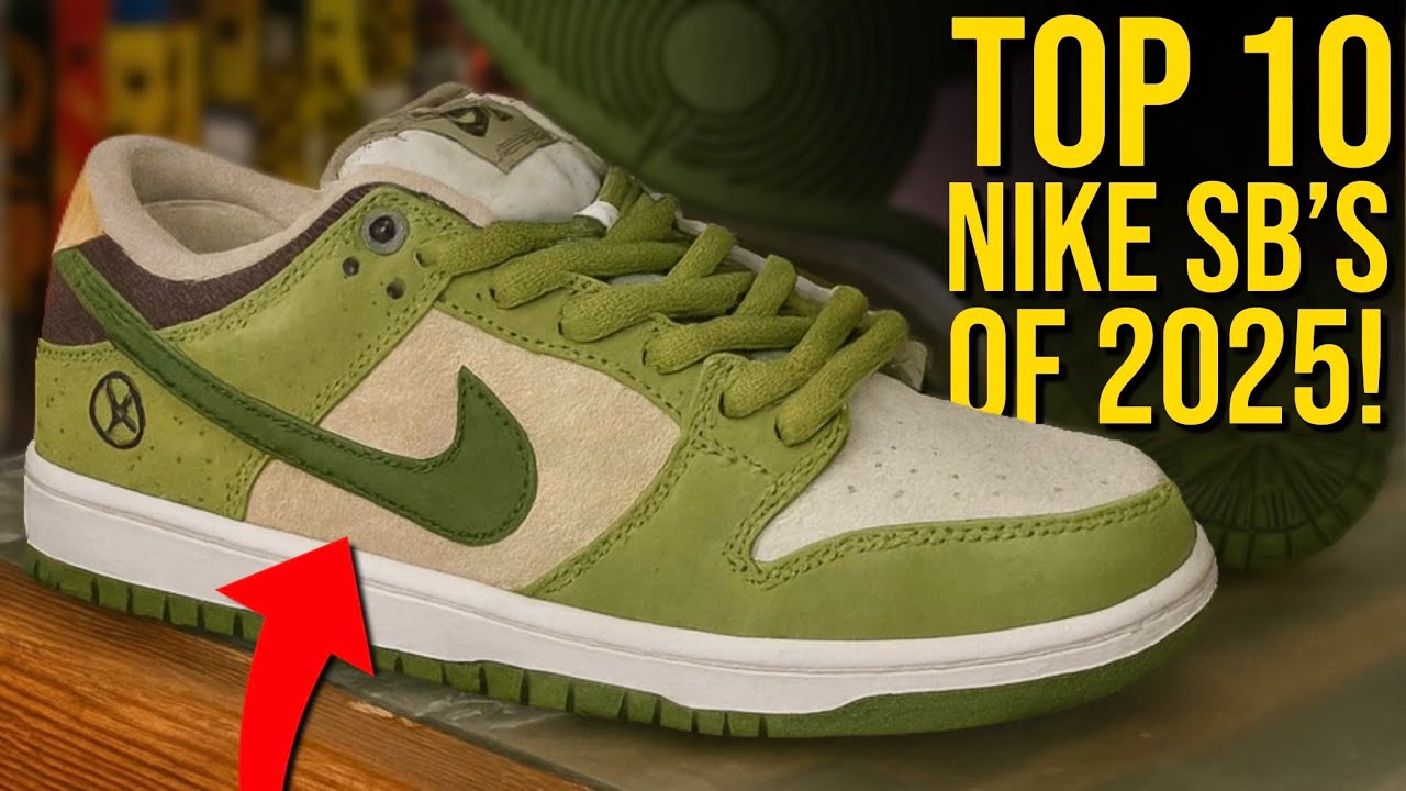 10 ЛУЧШИХ кроссовок Nike SB 2025 года!