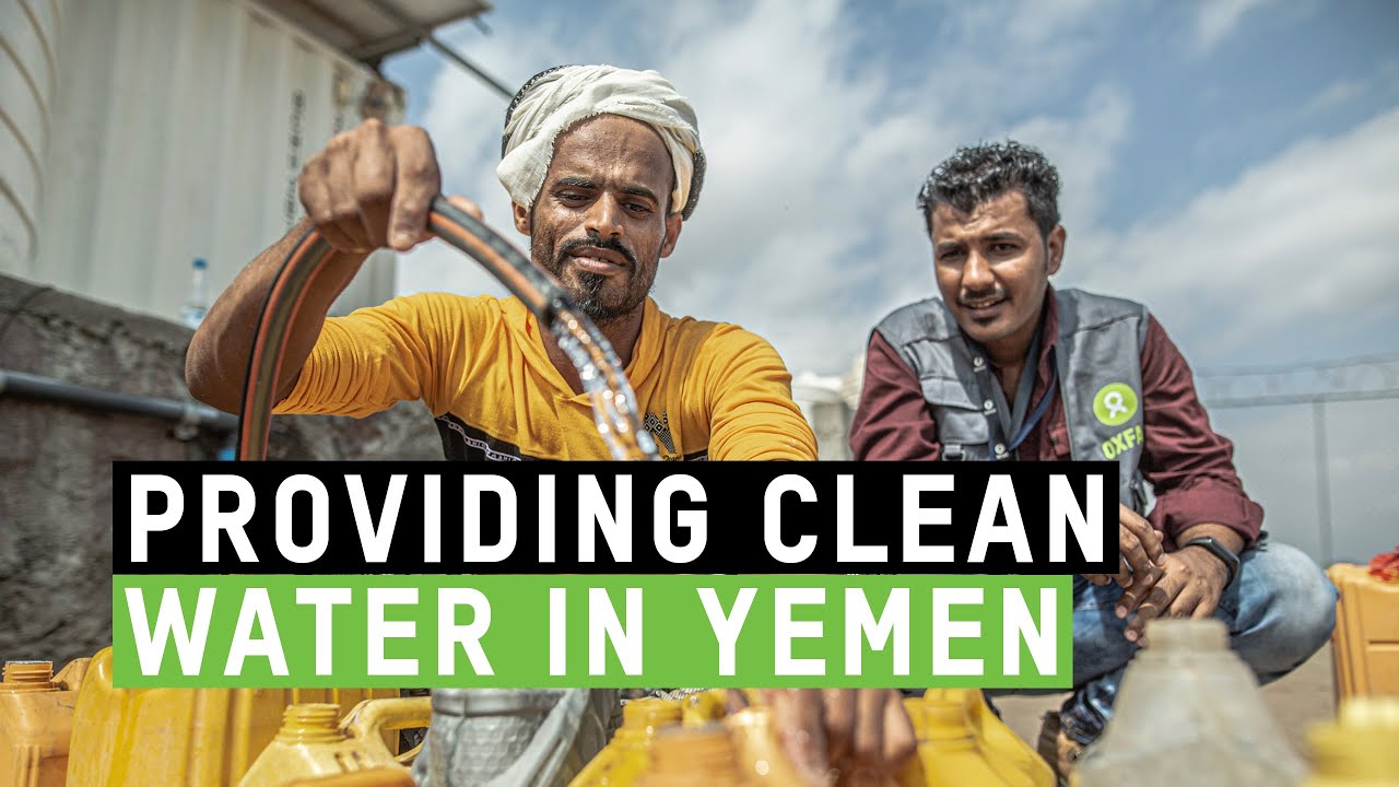 Monther Alattar is providing clean water in Yemen
