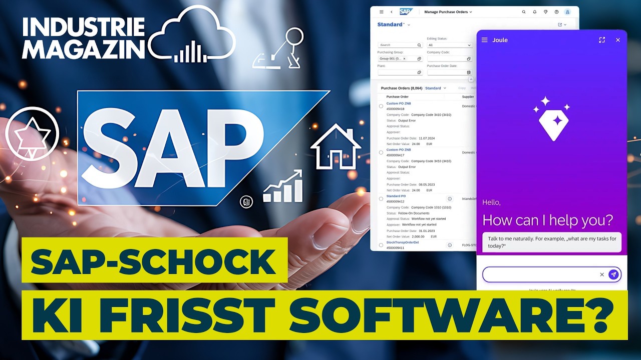 Tod der Software durch KI? Was der SAP-Schock wirklich bedeutet