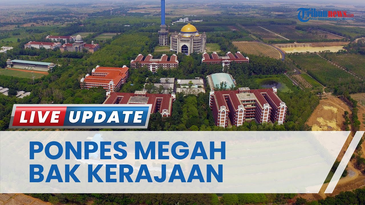 Penampakan Kompleks Ponpes Al Zaytun, Megah bak Kerajaan hingga Punya Stadion dan Hutan Sendiri