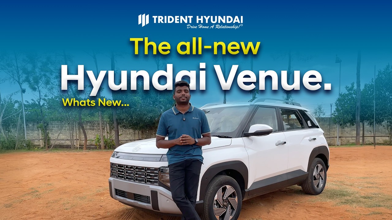 The All New Venue - The Future of Compact SUVs | Trident Hyundai