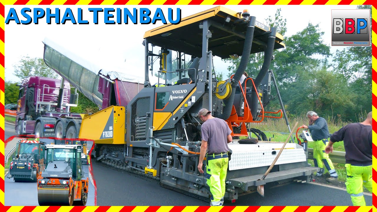 Volvo ABG P7820D , Bomag, Hamm,... Kernen, 2024.  #6  #asphaltpaving
