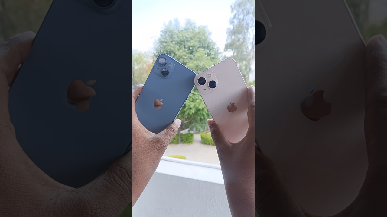 Iphone 14 vs iphone 14 plus camera test 🥵😤