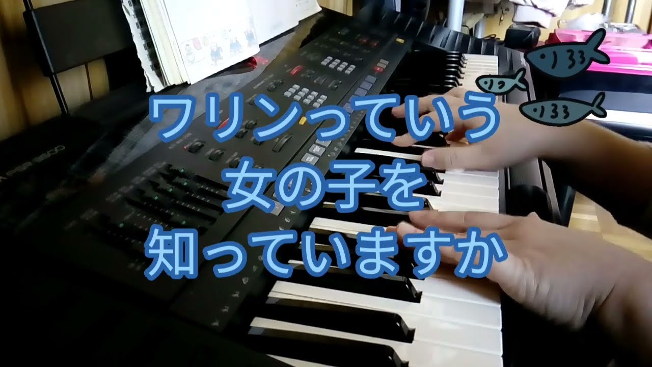 海物語の曲　ワリンっていう女の子を知っていますか？歌ってみた