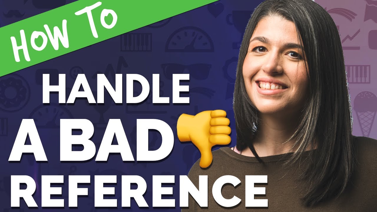 BAD REFERENCES from previous employer (the BEST way to handle it)