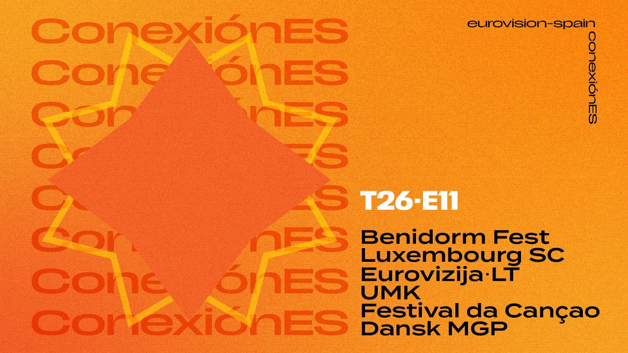 Conexión E-S T26 E11 | Final de Luxembourg SC + SF1 Eurovizija·LT + UMK, Festival da Cançao y DMGP