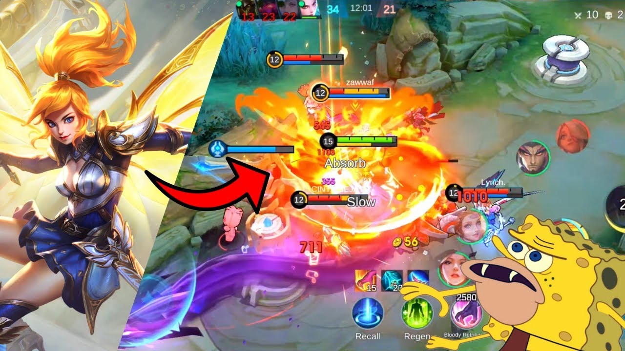 Gameplay Fanny Lightborn Malaqbi | Mobile Legends