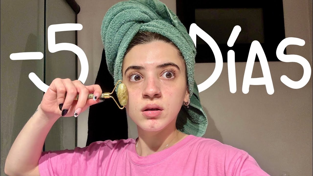 preparándome para un viaje 5 DÍAS ANTES