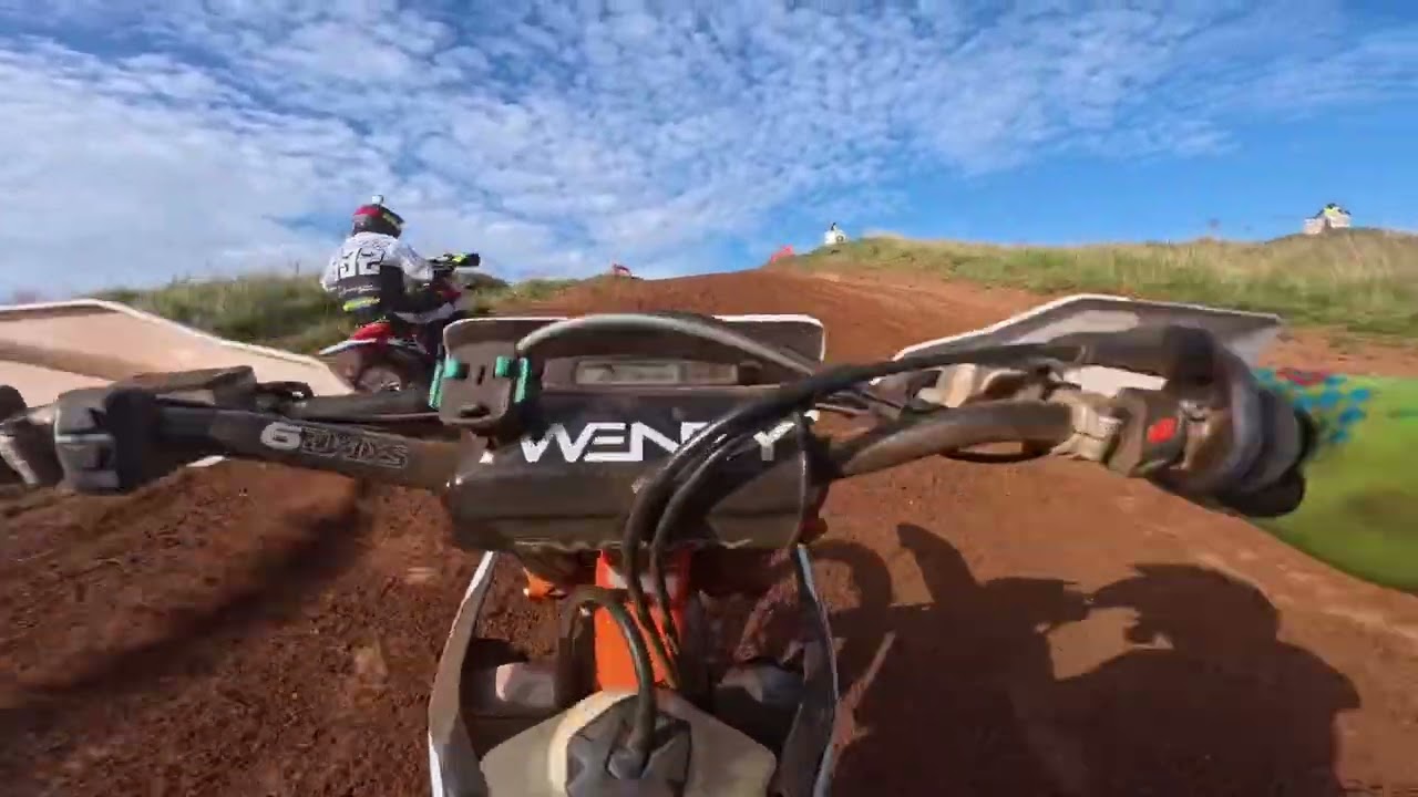 Final race Amca bevercotes on ktm 350 enduro bike 20/04/2025