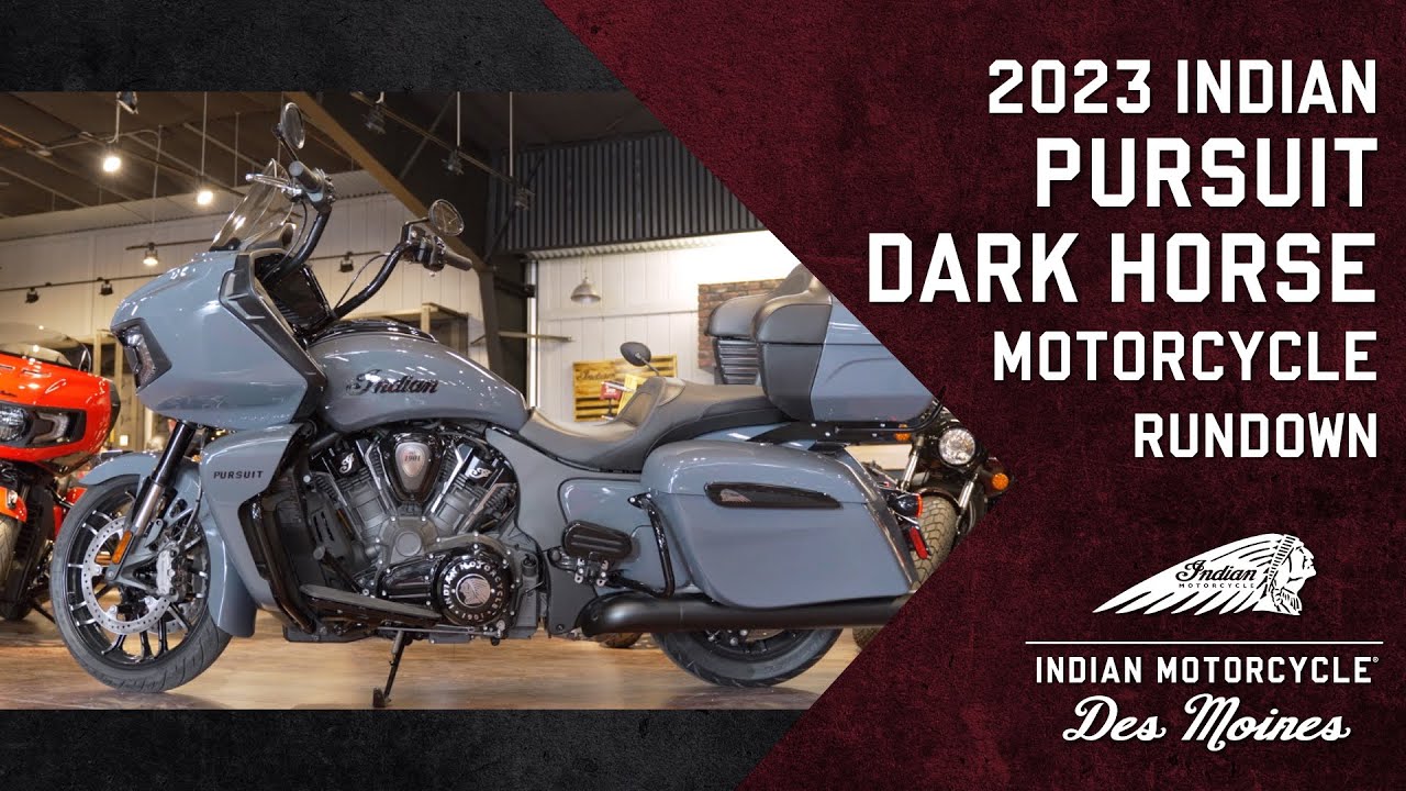 2023 Indian Motorcycle Pursuit Dark Horse Rundown