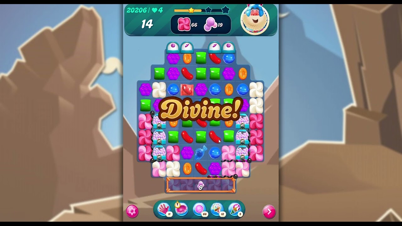 Candy Crush Saga Уровень 20206 — БЕСПЛАТНЫЕ УСИЛИТЕЛИ