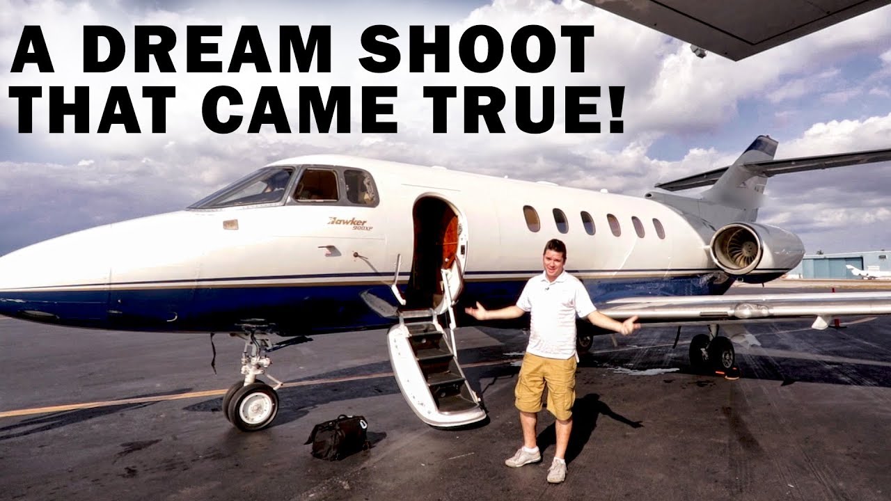 PHOTO SHOOT WITH A PRIVATE JET!