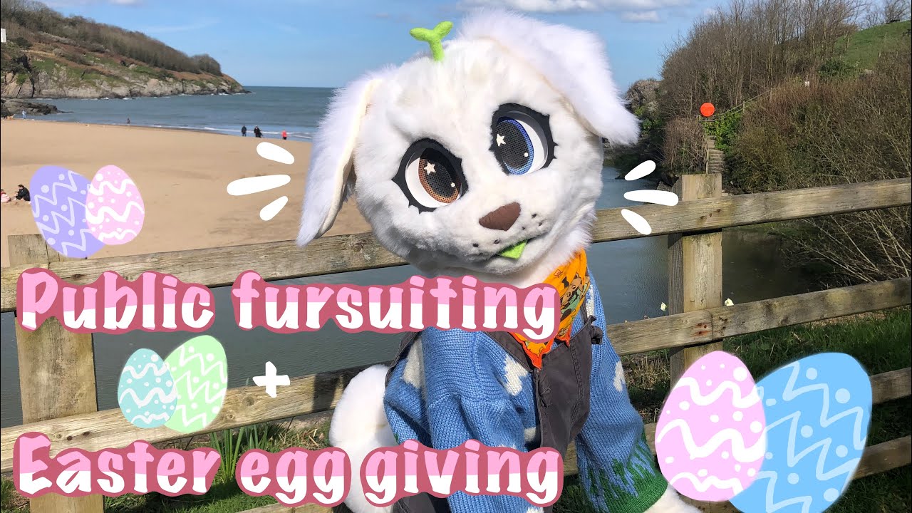 Come with me public fursuiting! (Easter Addition✨)