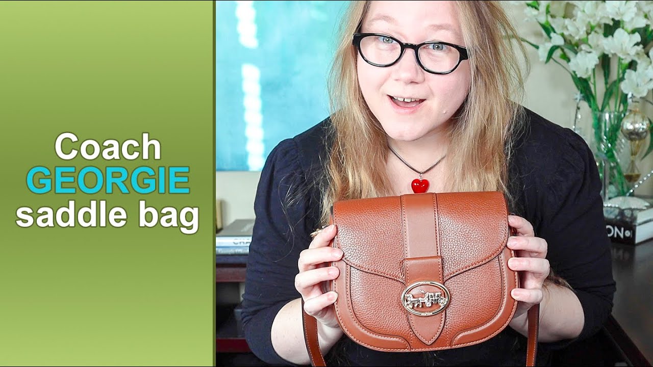 COACH Georgie Saddle Bag || Autumn Beckman