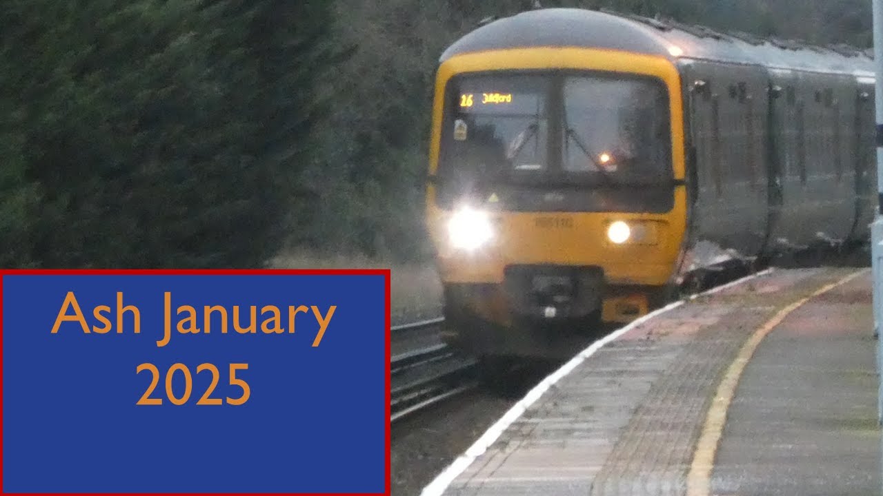 Trains in Ash January 2025