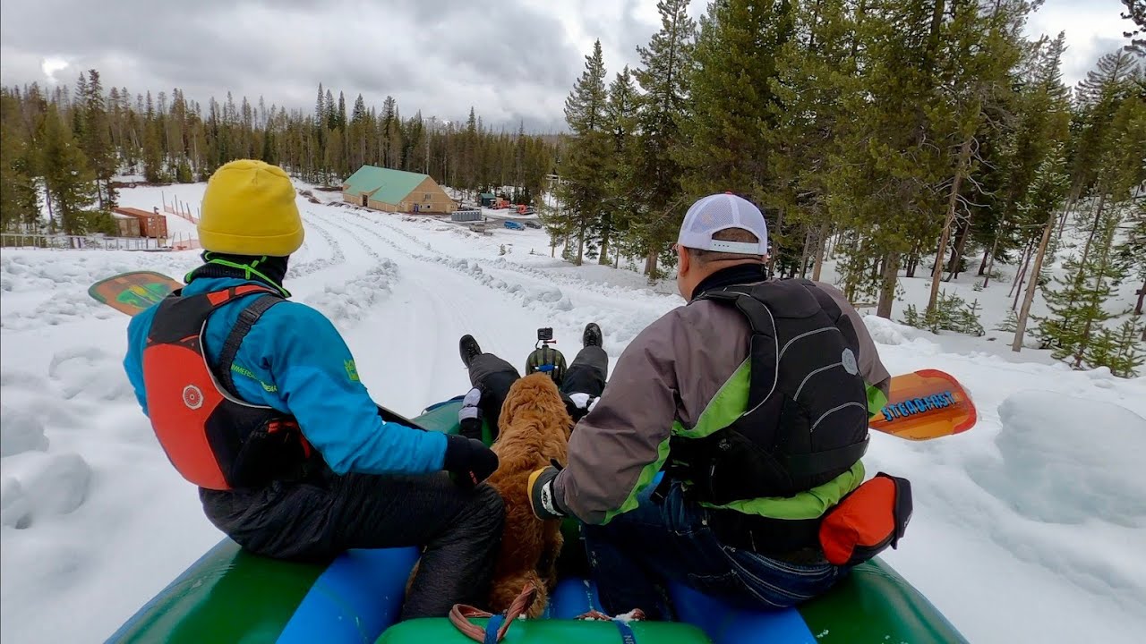 Snow Rafting at Diamond Lake Resort