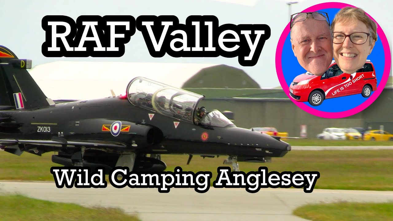 Anglesey 2021 Vlog 10 - RAF Valley, South Stack