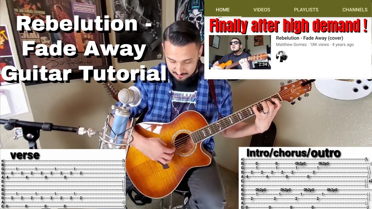 Rebelution - Fade Away (Guitar Tutorial)