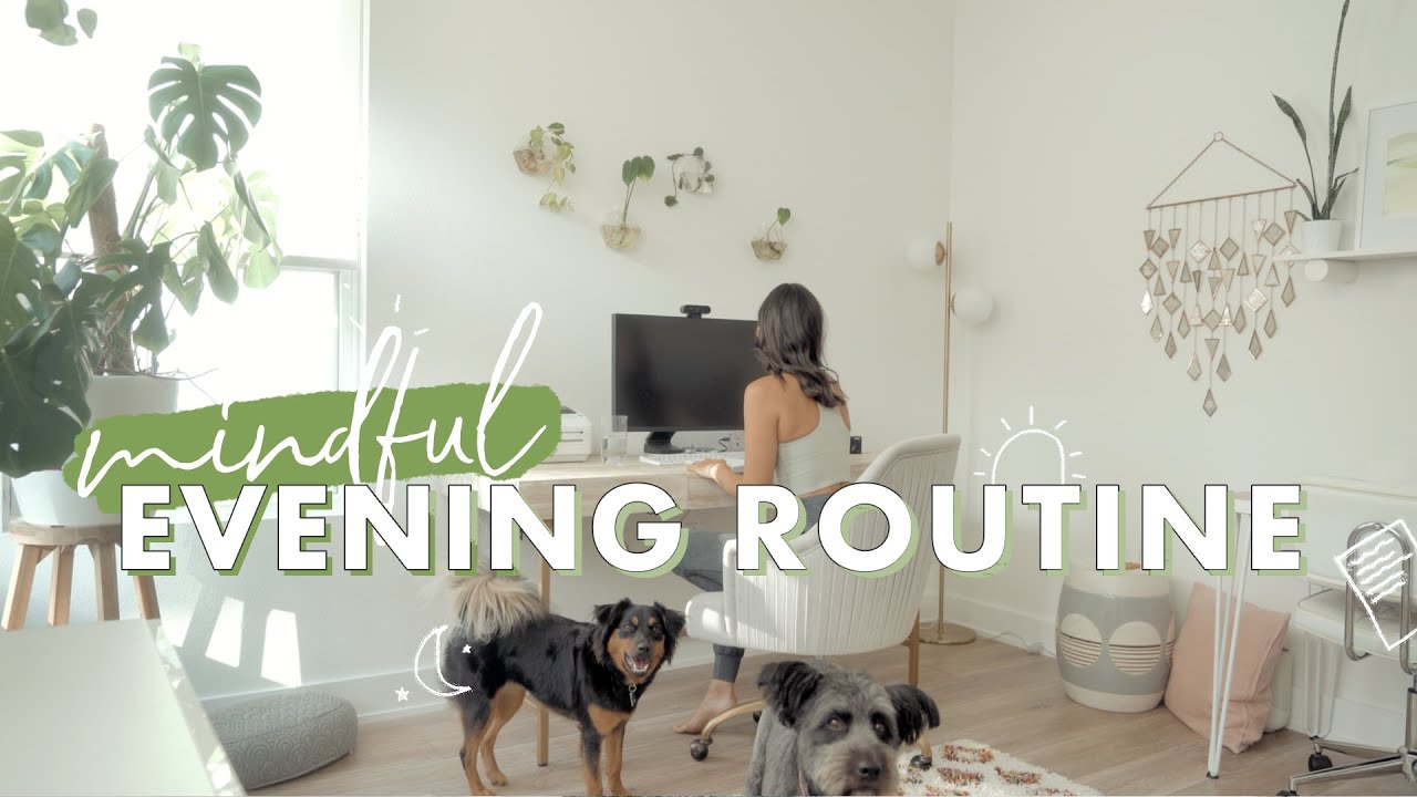 💫 Mindful Evening Routine in *quarantine* | boundary-setting + healthy habits