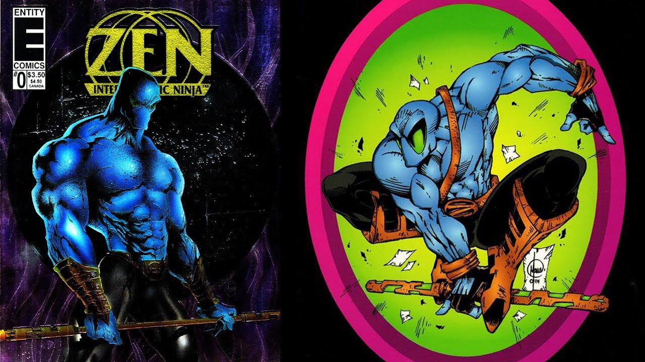 The ORIGIN of ZEN: INTERGALACTIC NINJA!