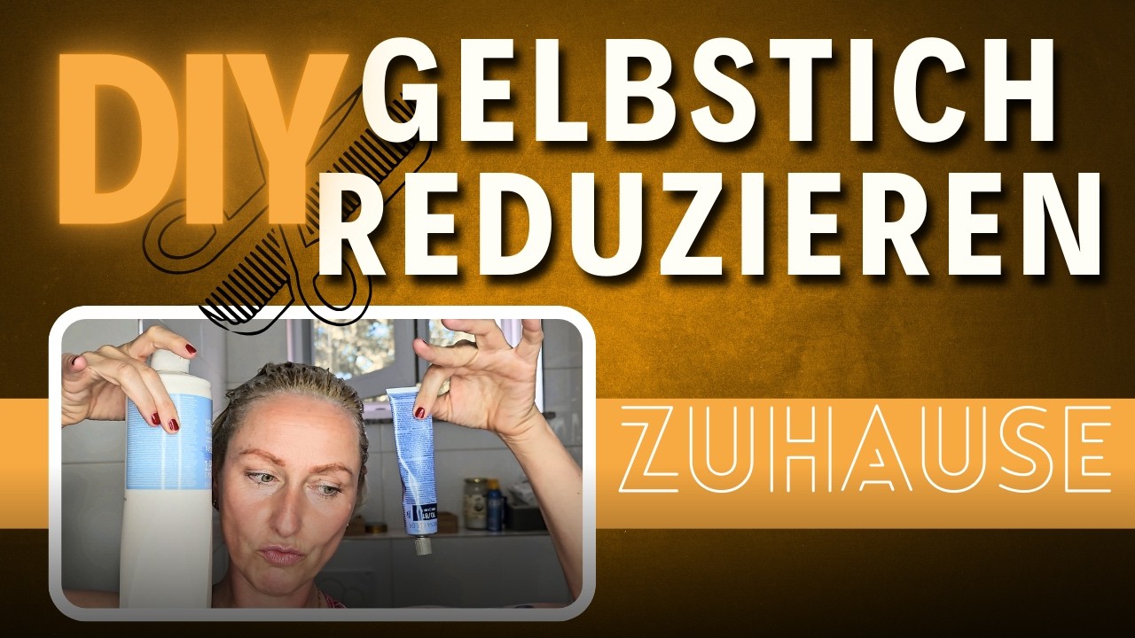 Gelbstich bei blondierten Haaren reduzieren | Haare schonend mit Wella Illumina 10/81 &Special Blond