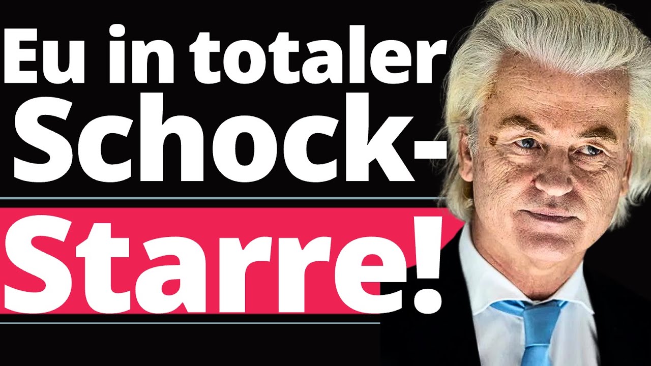 Geert Wilders Paukenschlag in Brüssel!