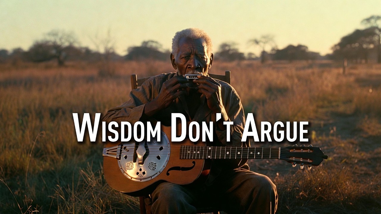 Wisdom Don’t Argue | Slow Delta Blues | Delta Blues Brother