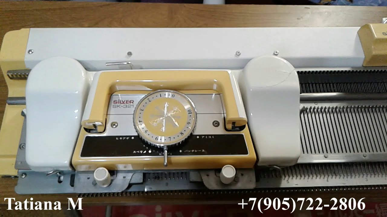 Продано. Недорогая вязальная машина Silver reed SK321