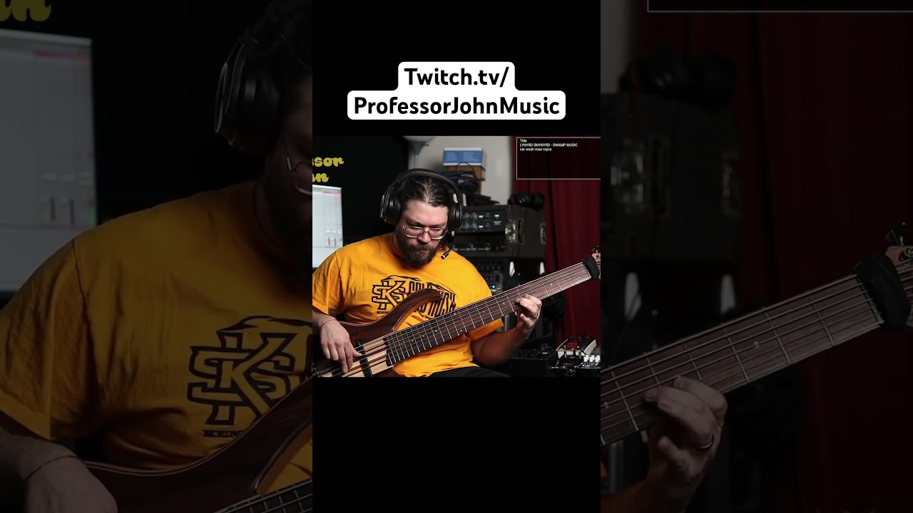 Bass Loop Groove from My Live Stream! #BassLoop #LiveLooping #TwitchMusic #BassGroove #Funk