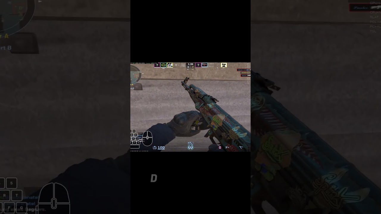 Patrz jak to robię&rdquo; &hellip; i fail 😂💀 #dust2 #cs2 #fail #counterstrike