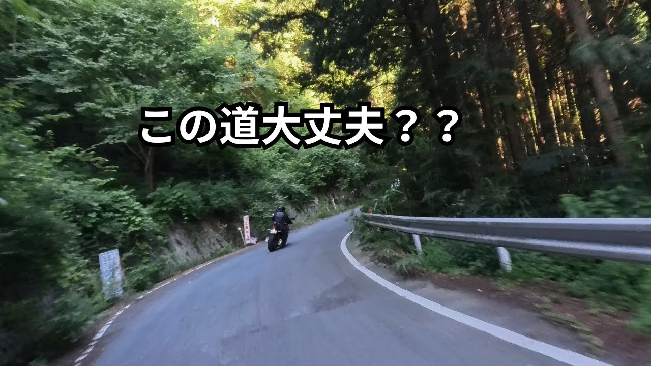 インカム混線の続きで進んだ道が不安すぎた