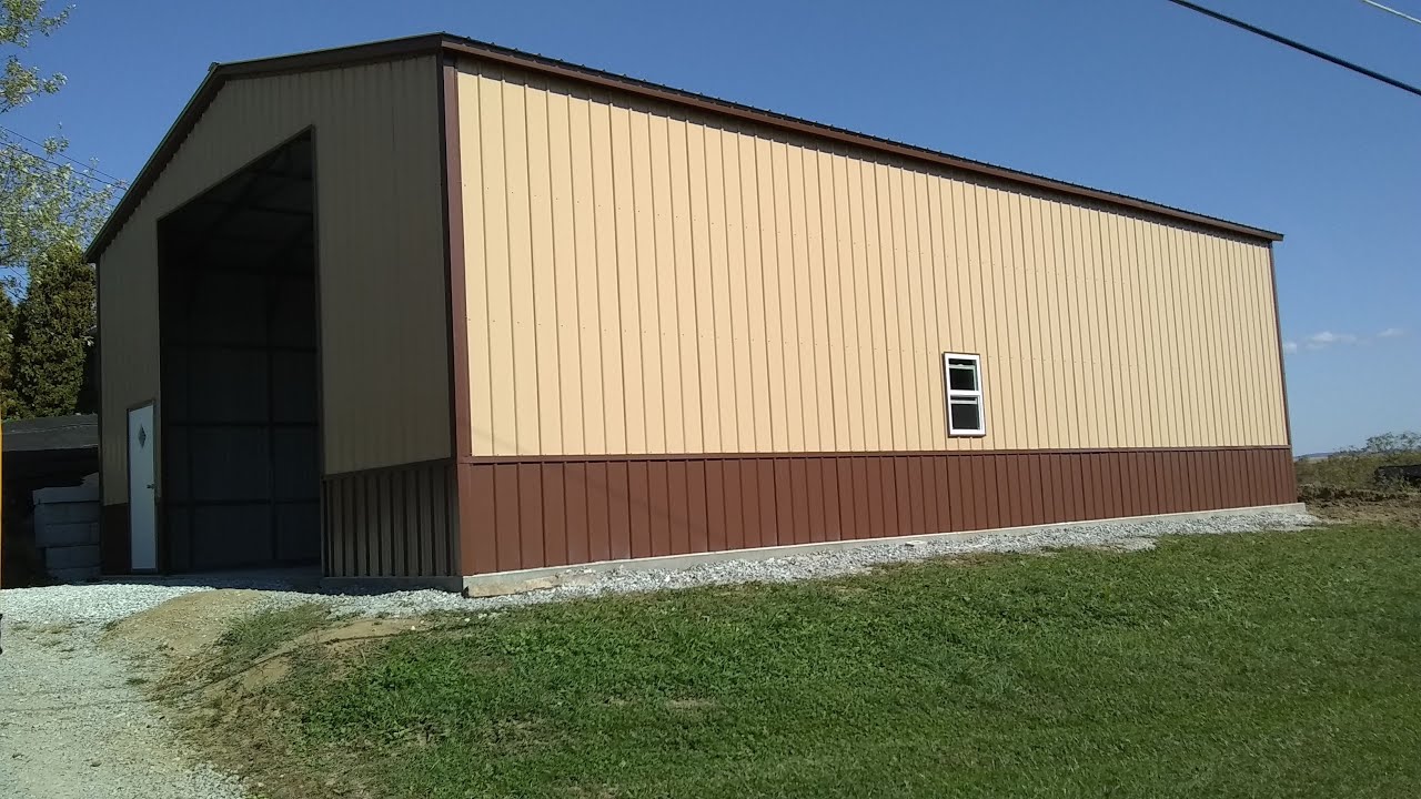 Гараж-навес Carolina Carport 30x50 — Обновление... Строительство завершено. ОЧЕНЬ РАД!