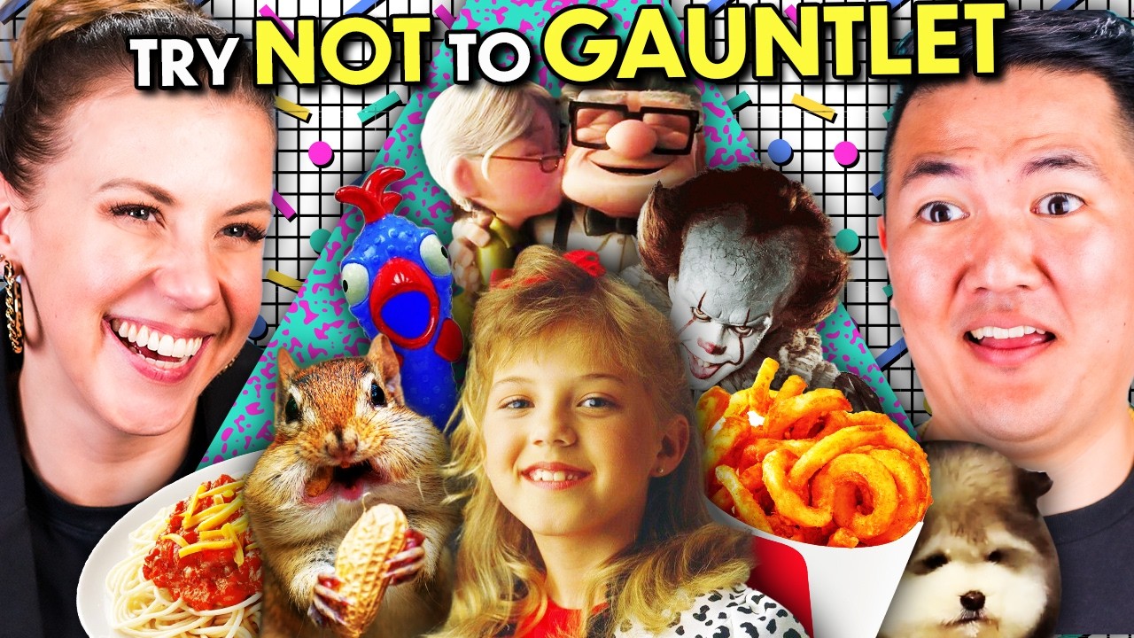 Try Not To Laugh, Sing, Eat, Touch Gauntlet Challenge - Ft. Jodie Sweetin!