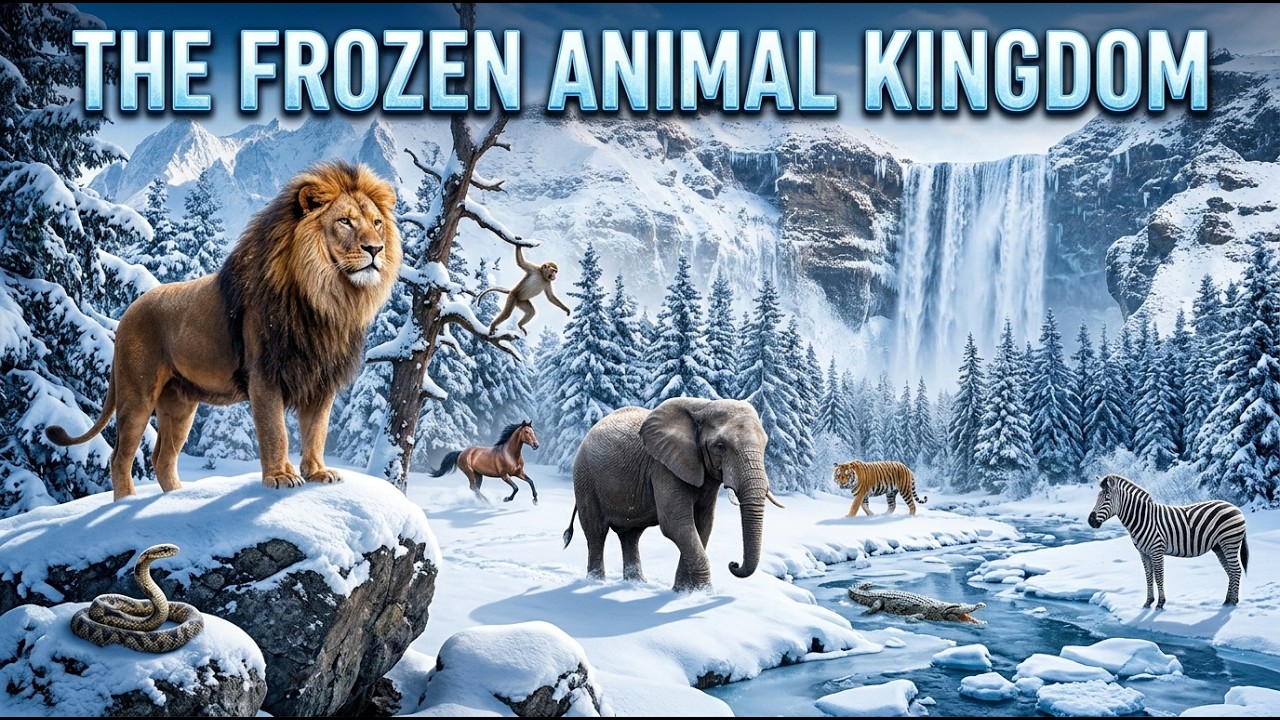 Wild Animals in a Frozen Jungle | The Lion King’s Snowy Kingdom
