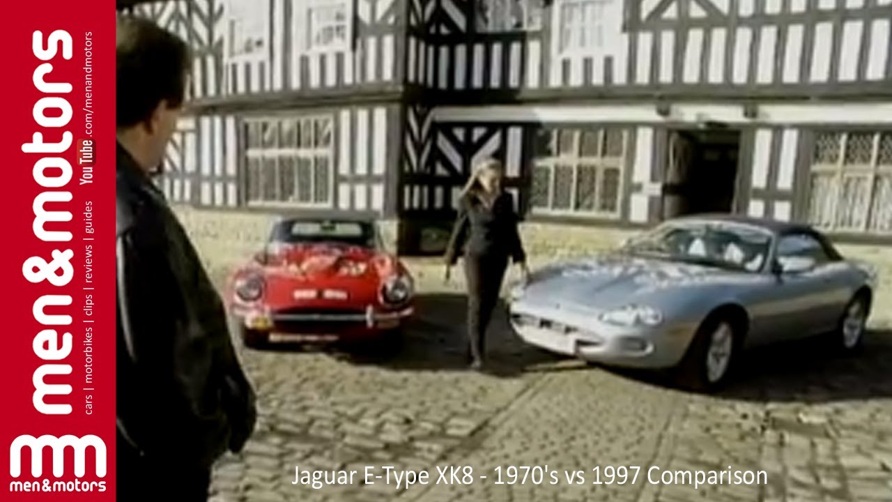 Jaguar E-Type XK8 - 1970's vs 1997 Comparison