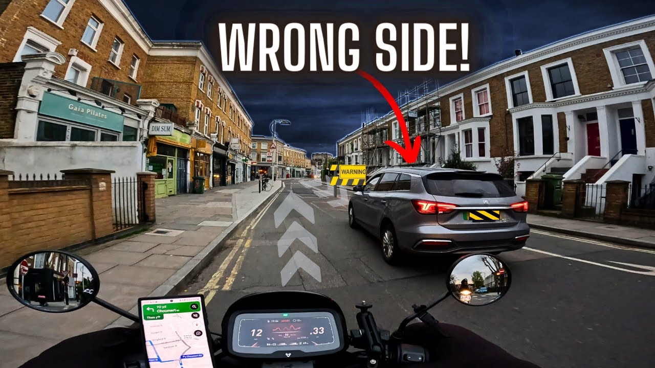 First Delivery Shift Back From Holiday! Shocking Drivers On The Wrong Side Of The Road!