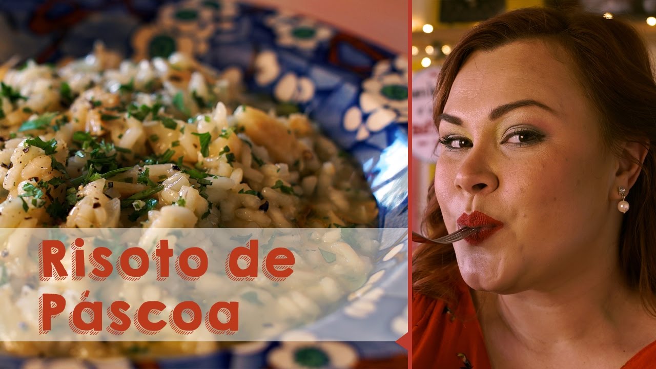 Risoto de Bacalhau - Receitas de Páscoa
